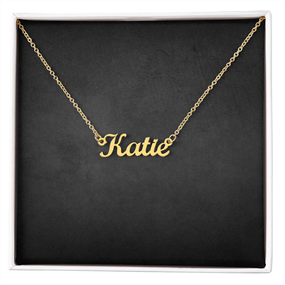 Custom Name Necklace (With MC)