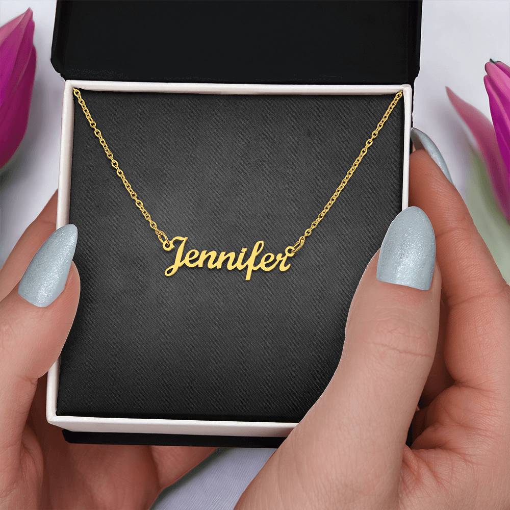 Custom Name Necklace (With MC)